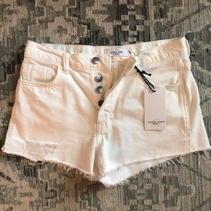 Carly Jean Los Angeles “June” High Rise Shorts